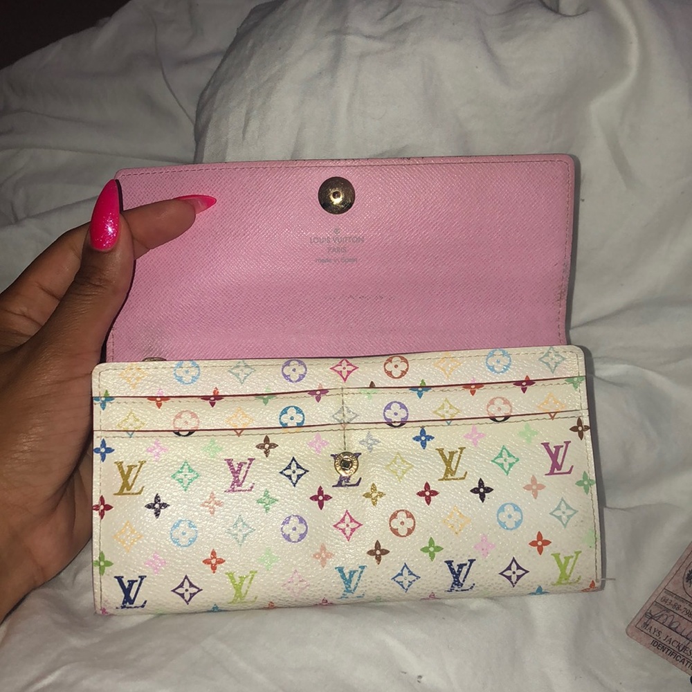 Multi color Louis Vuitton wallet